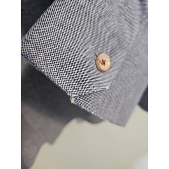 Ted Baker London blue slim fit button down. Ted Baker size 7, but runs small. - Picture 4 of 6